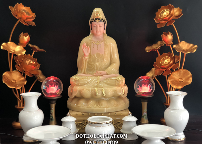 bàn thờ Phật bà Quan Âm tại gia
