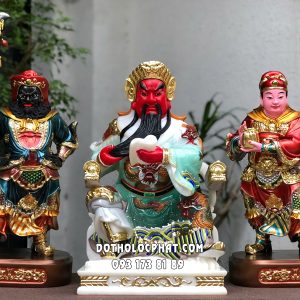 Tượng 3 ông Quan Công Quan Bình và Châu Thương